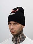 Шапка MITCHELL NESS арт. KTCFFH21HW008-CBUBLCK Chicago Bulls NBA (черный)